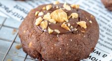 Chocolade-hazelnoot thumbprint cookies - Laura's Bakery