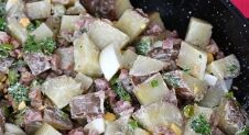 BBQ Bijgerecht: Rustieke aardappelsalade