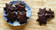 Glutenvrije chocolade koekjes zonder geraffineerde suiker