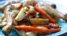 5 or less: Kip en aardappeltjes uit de oven