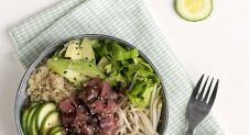 Salade verse tonijn met quinoa