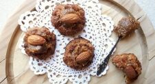 Gluten en lactosevrije koekjes van dadel-vijgen karamel