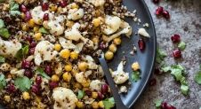 Geroosterde bloemkool met quinoa en kikkererwten - Simone's Kitchen