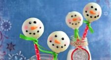 Advent 22: Sneeuwpop Cake Pops