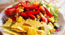 Groen zonder poen: Mexican salad in a jar