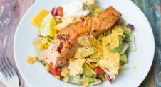 Mexicaanse salade met Chili & Lime zalm