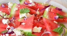 BBQ Tip: Frisse Watermeloen Feta Salade