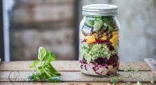 Sla uit een potje oftewel Salad in a jar