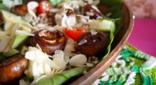 Recept: Salade met boekweit en gemarineerde champignons