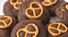 Chocolade-pretzel koekjes
