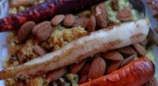 Bio Budget: couscous met rainbow carrots