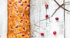 Geen witte kerst en cranberry cake | Simone's Kitchen