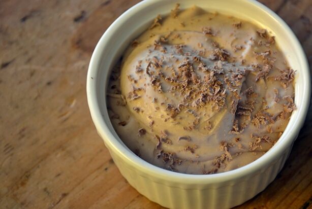 Chocolade cheesecake mousse