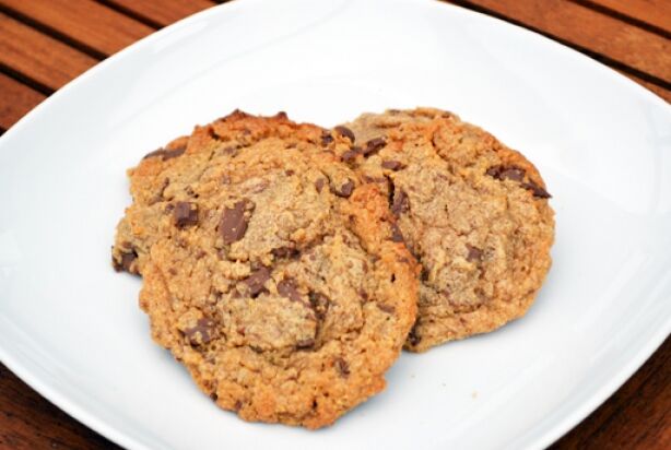 Glutenvrije Peanutbutter Chocolatchip cookies