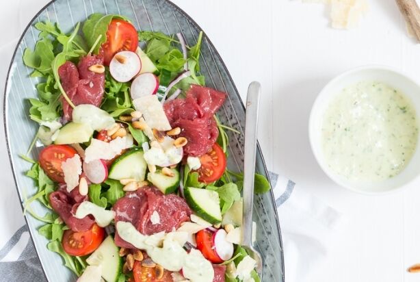 Fresh & Easy: Carpaccio salade