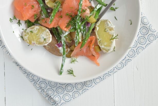 Fast & Fresh: Aardappelsalade met zalm