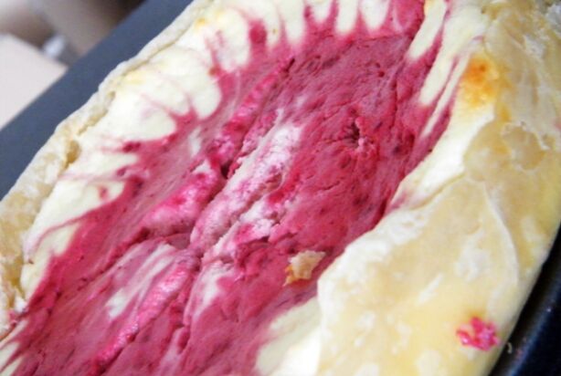 Light Frambozen Cheesecake