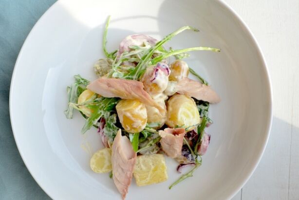 Makkelijke Maaltijd: Aardappelsalade met makreel