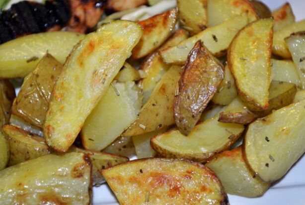 Geroosterde aardappels