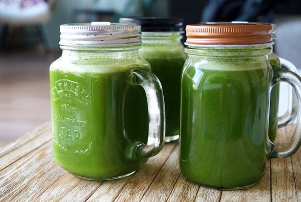 Green detox juice recept