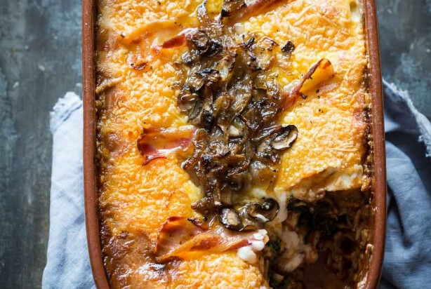 Recept Voor Lasagna Met Spek, Kaas En Spinazie - Foody.nl