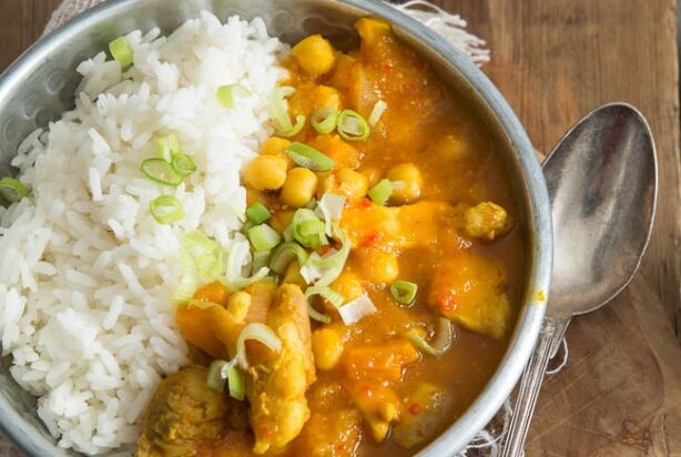 Pukka gele curry – budget koken € 2,52