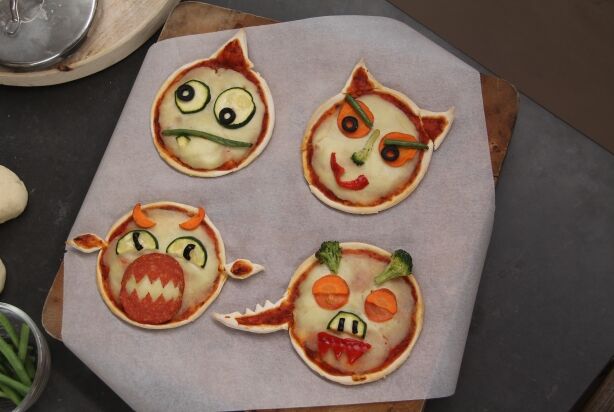 Pizza mini monsters