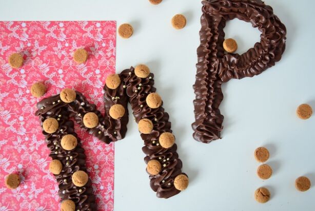How to Zelf chocoladeletter maken