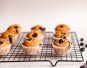 Citroen muffins met bramen, blauwe bessen en frambozen